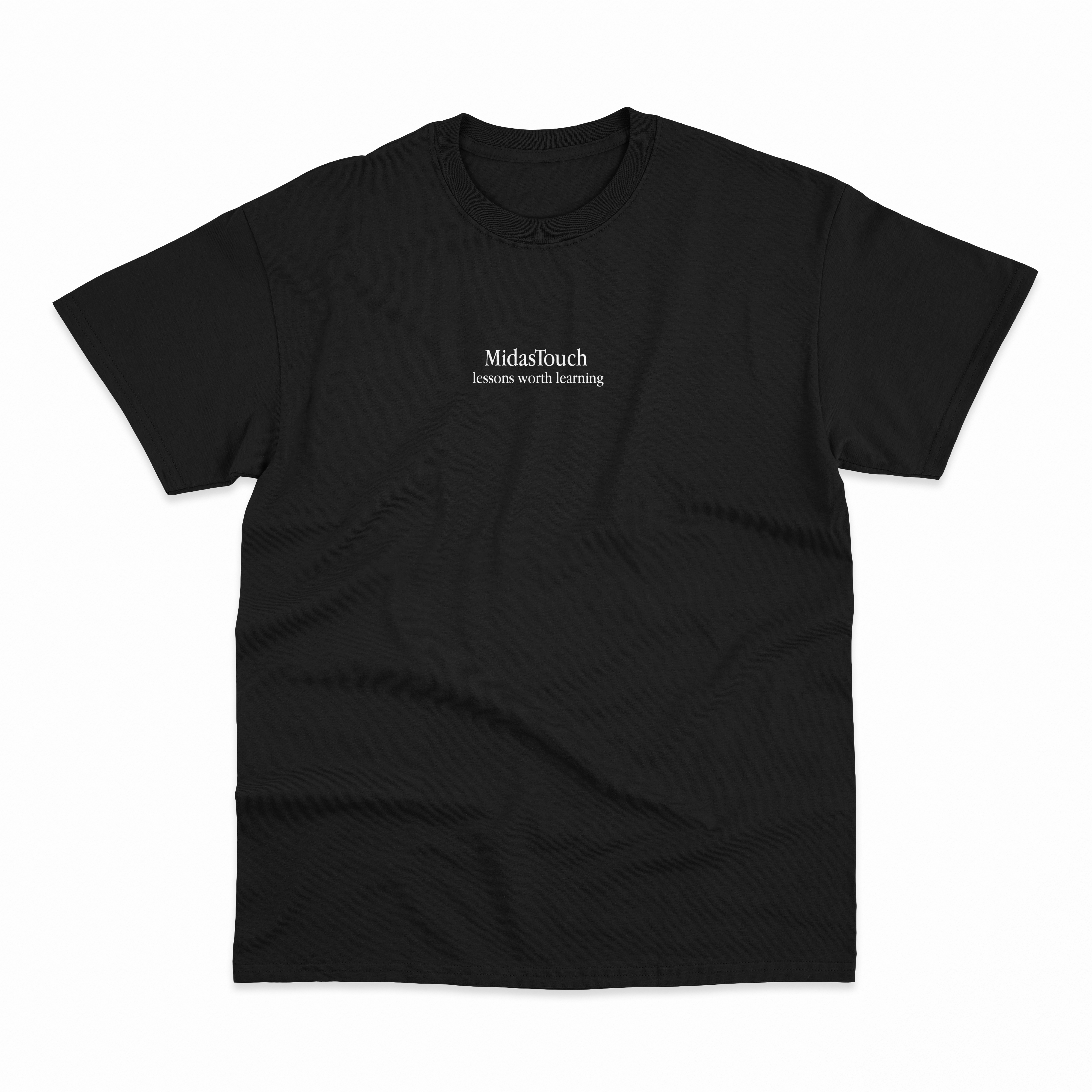 MIDAS - Camiseta Lessons Black